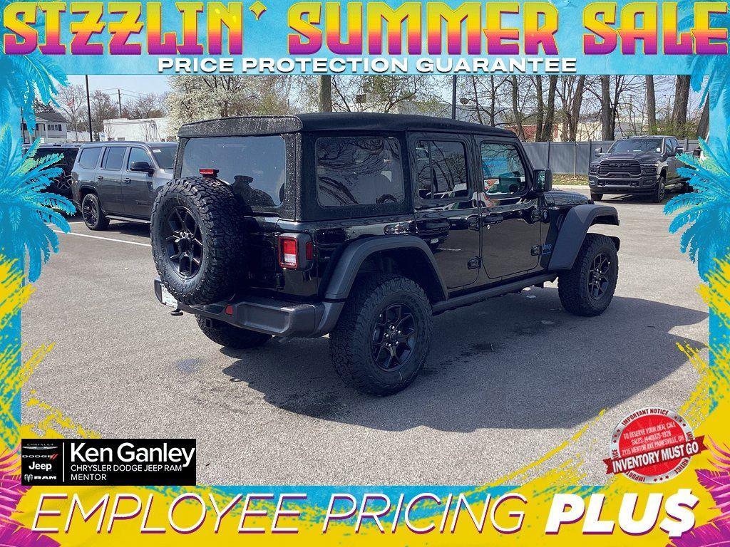 new 2025 Jeep Wrangler 4xe car, priced at $51,880