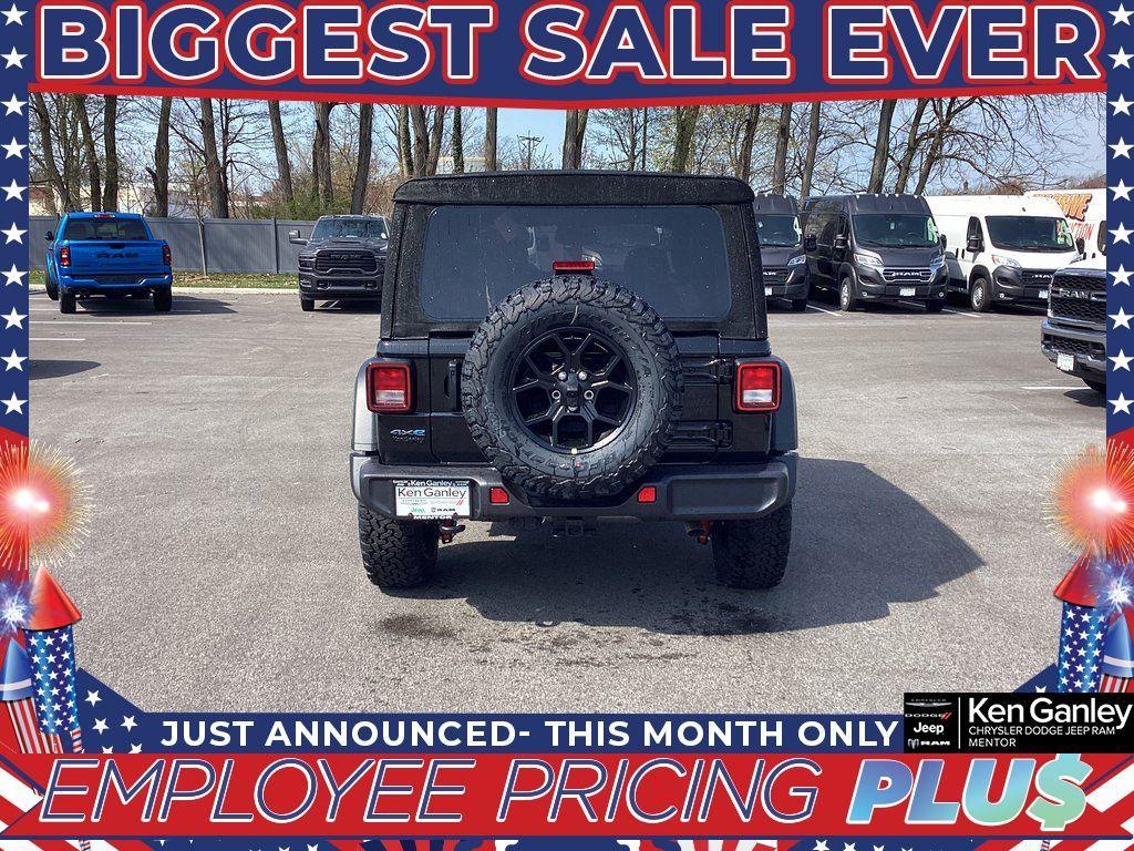 new 2025 Jeep Wrangler 4xe car, priced at $51,880