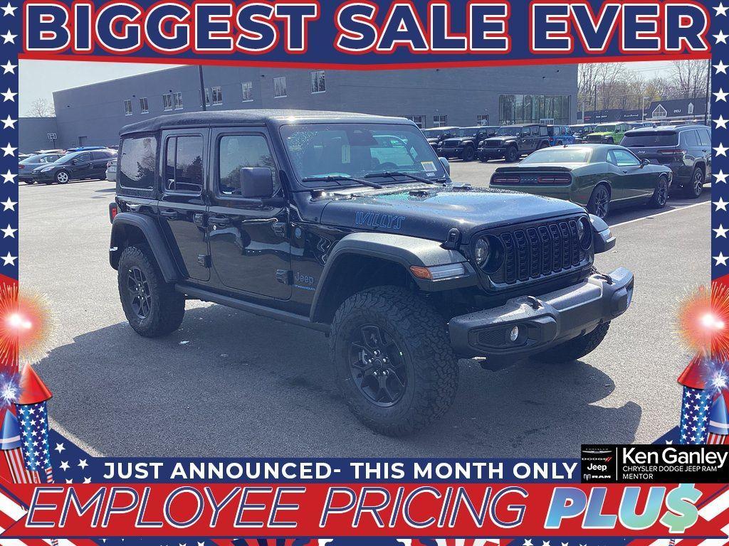 new 2025 Jeep Wrangler 4xe car, priced at $51,880