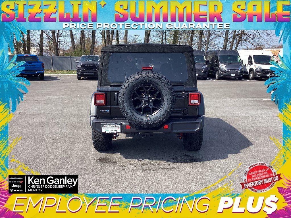 new 2025 Jeep Wrangler 4xe car, priced at $51,880
