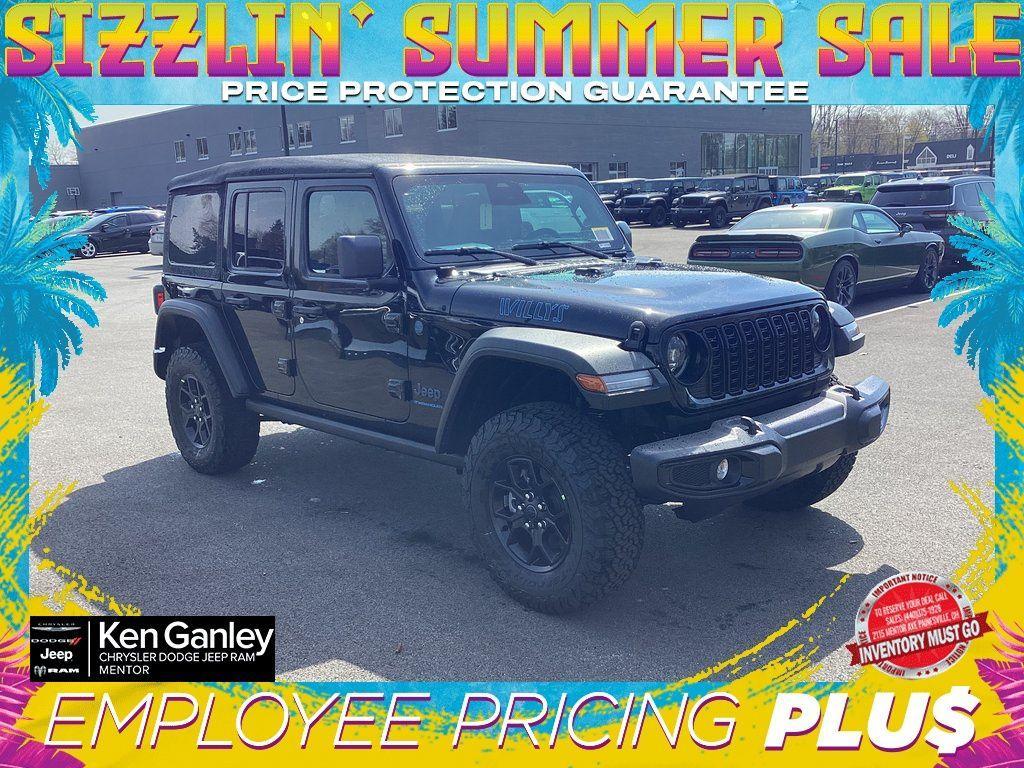 new 2025 Jeep Wrangler 4xe car, priced at $51,880