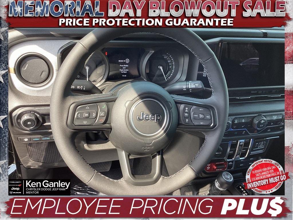 new 2025 Jeep Wrangler 4xe car, priced at $50,260