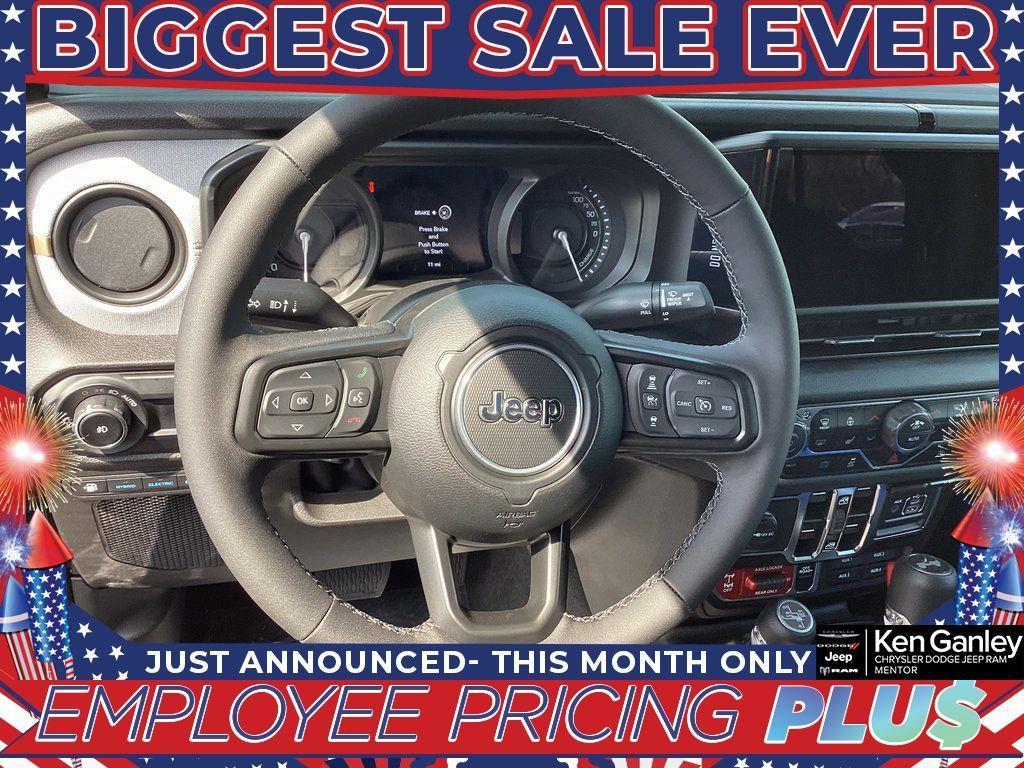 new 2025 Jeep Wrangler 4xe car, priced at $51,880