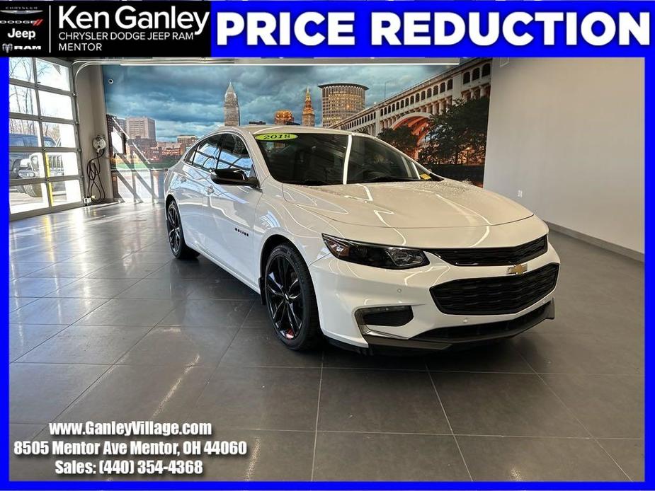 used 2018 Chevrolet Malibu car, priced at $11,343