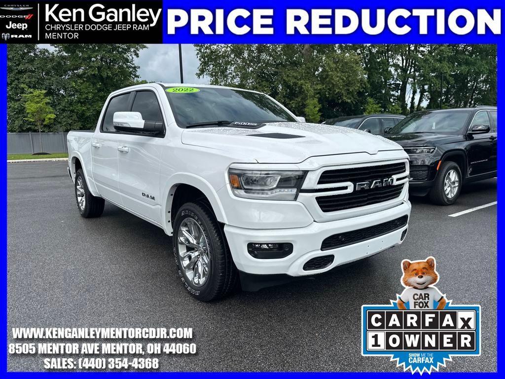 used 2022 Ram 1500 car, priced at $43,600