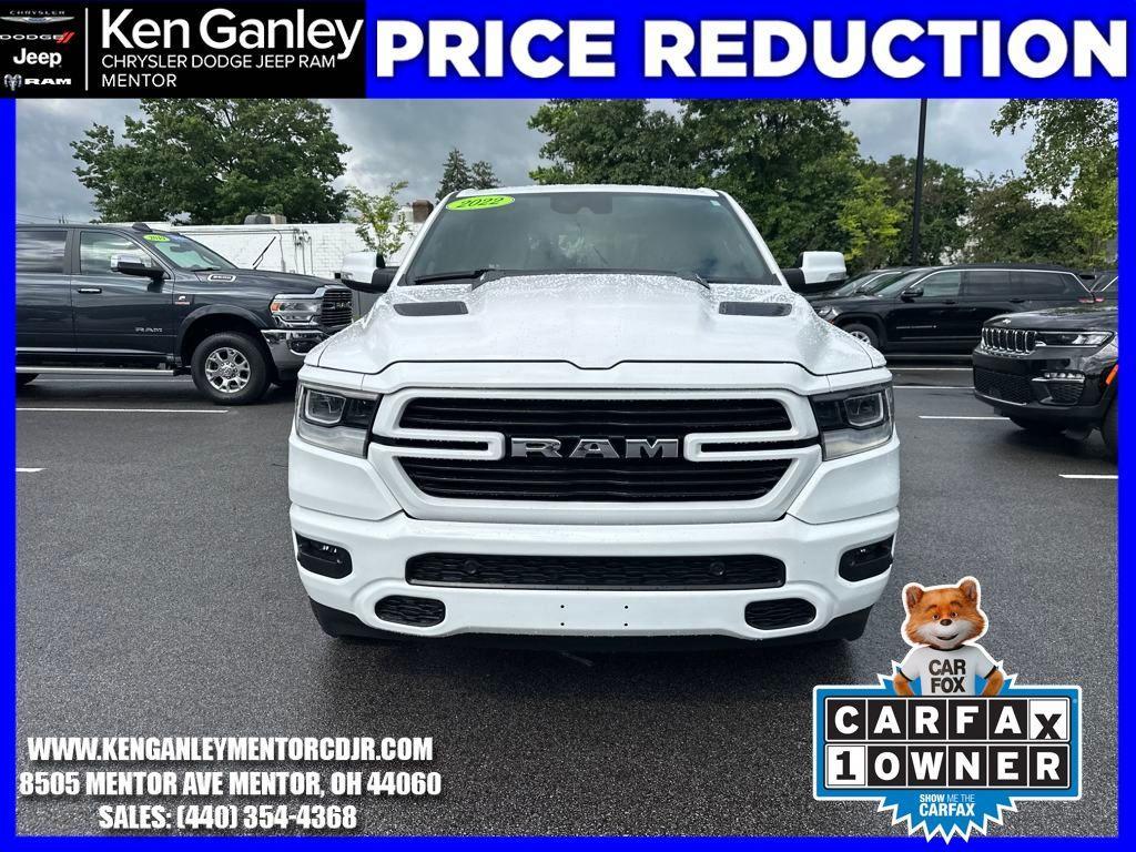 used 2022 Ram 1500 car, priced at $43,600
