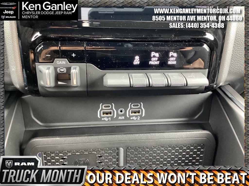 new 2025 Ram 1500 car, priced at $58,728