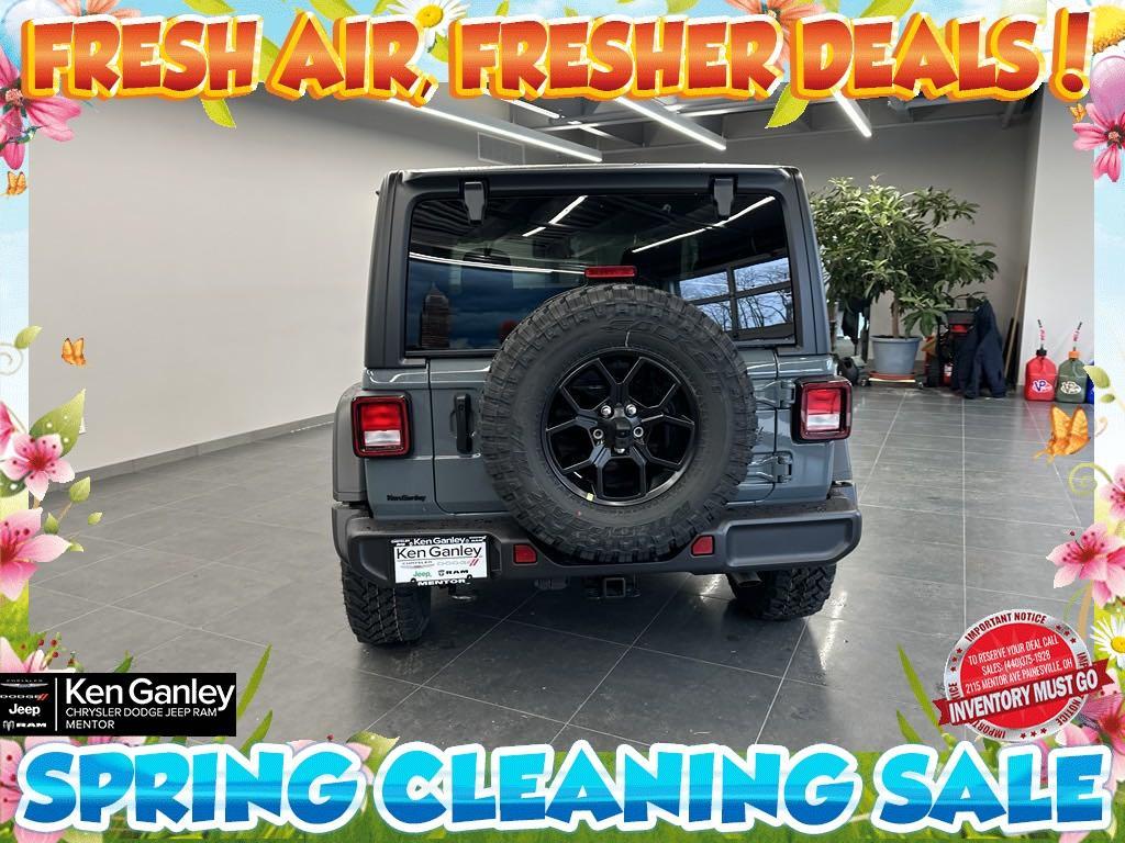 new 2025 Jeep Wrangler car, priced at $42,417