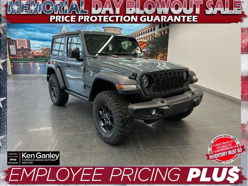 new 2025 Jeep Wrangler car, priced at $44,245