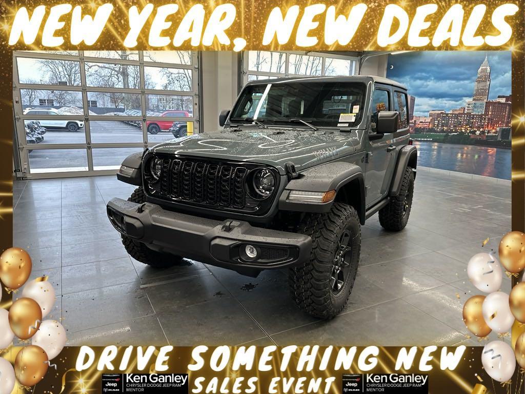 new 2025 Jeep Wrangler car, priced at $42,417