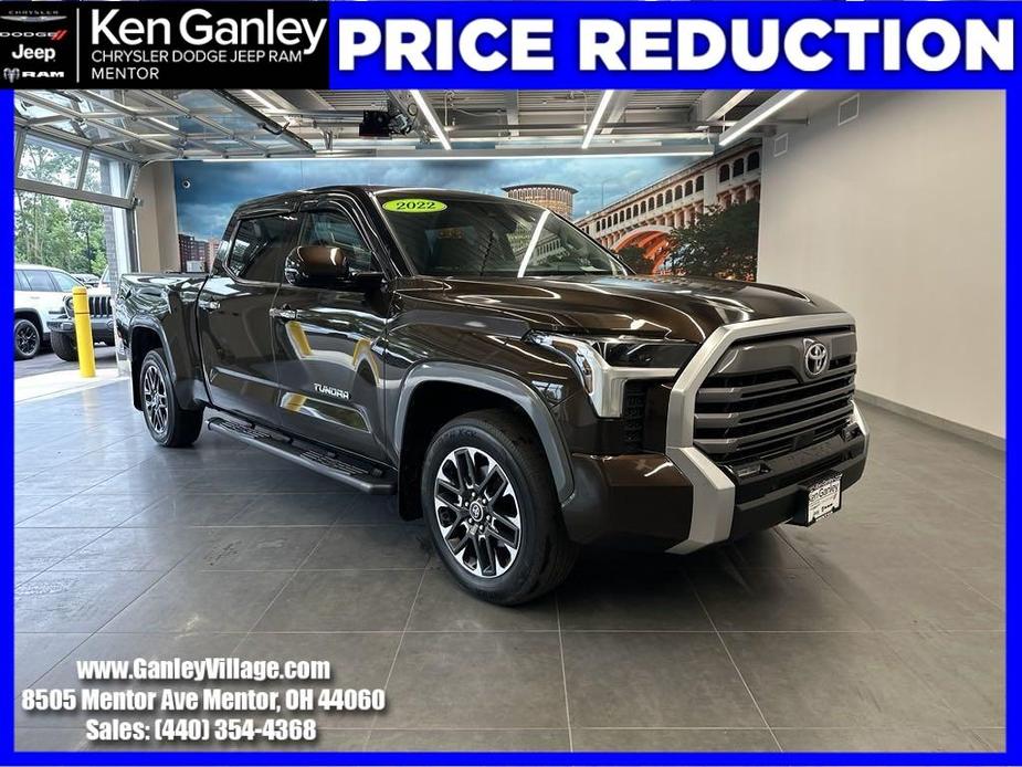 used 2022 Toyota Tundra car, priced at $43,900