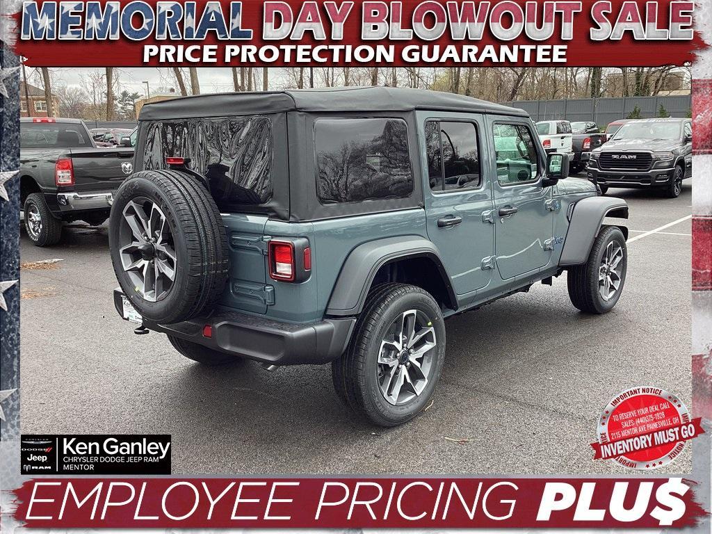 new 2025 Jeep Wrangler 4xe car, priced at $50,013