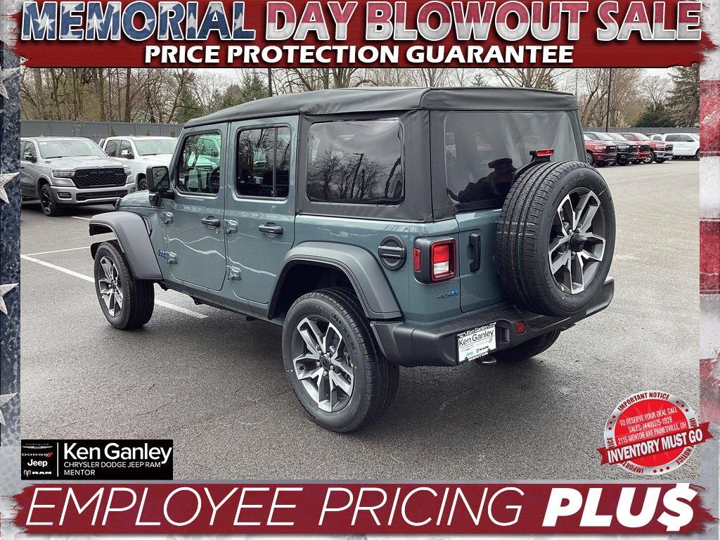 new 2025 Jeep Wrangler 4xe car, priced at $50,013