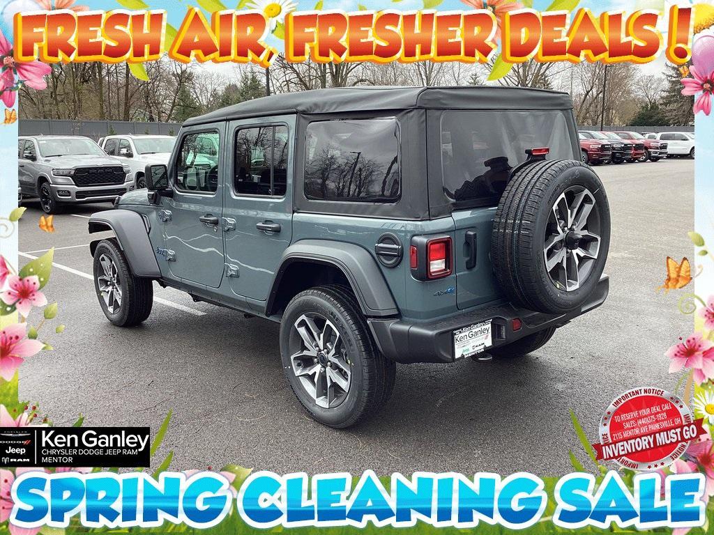 new 2025 Jeep Wrangler 4xe car, priced at $45,013