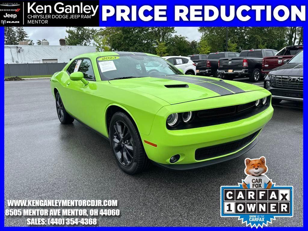 used 2023 Dodge Challenger car, priced at $27,680