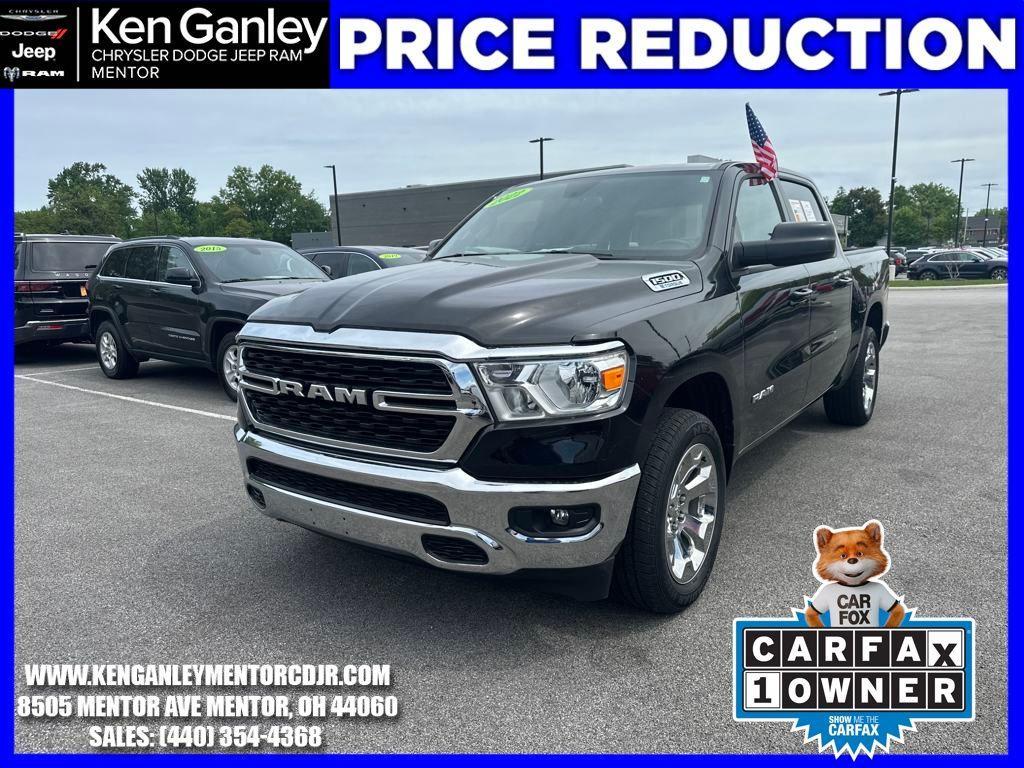 used 2022 Ram 1500 car, priced at $34,900
