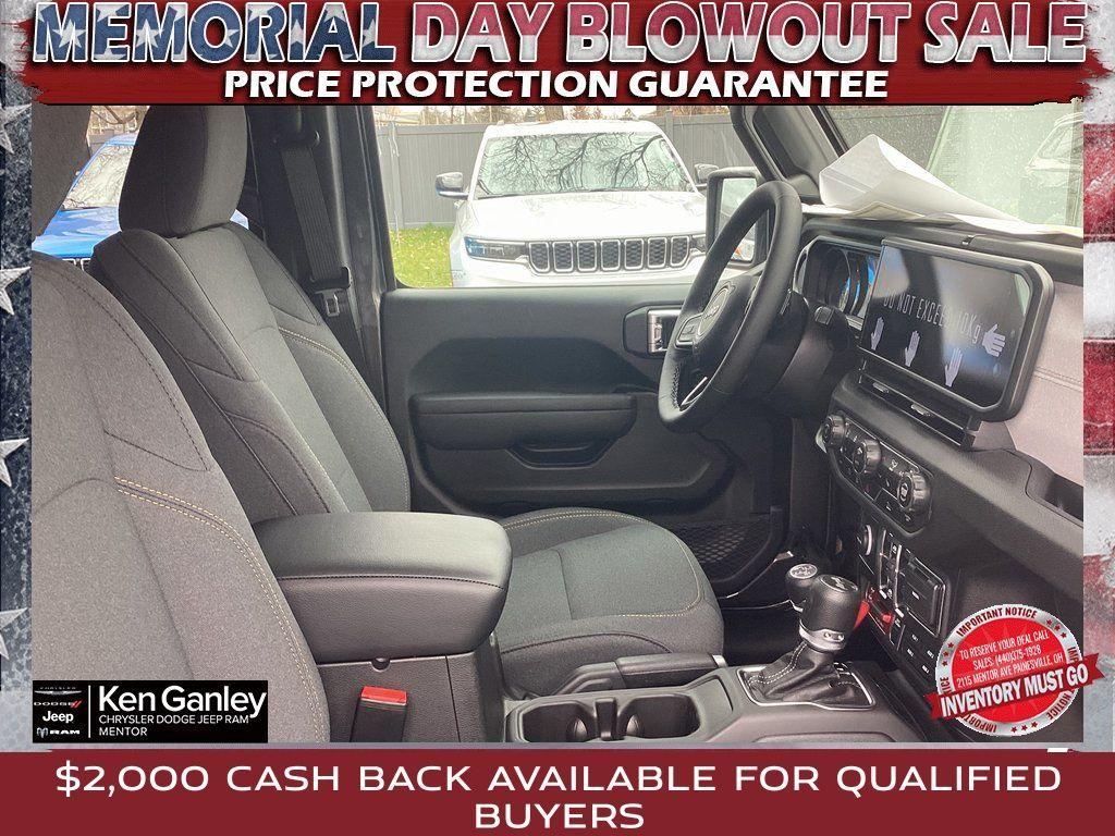 new 2025 Jeep Wrangler 4xe car, priced at $55,380