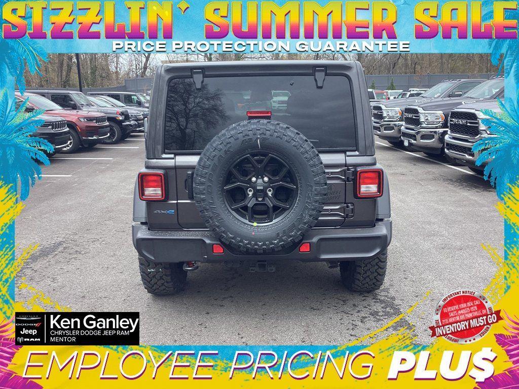 new 2025 Jeep Wrangler 4xe car, priced at $55,380