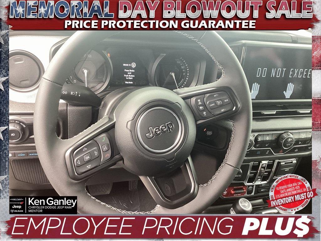 new 2025 Jeep Wrangler 4xe car, priced at $55,500