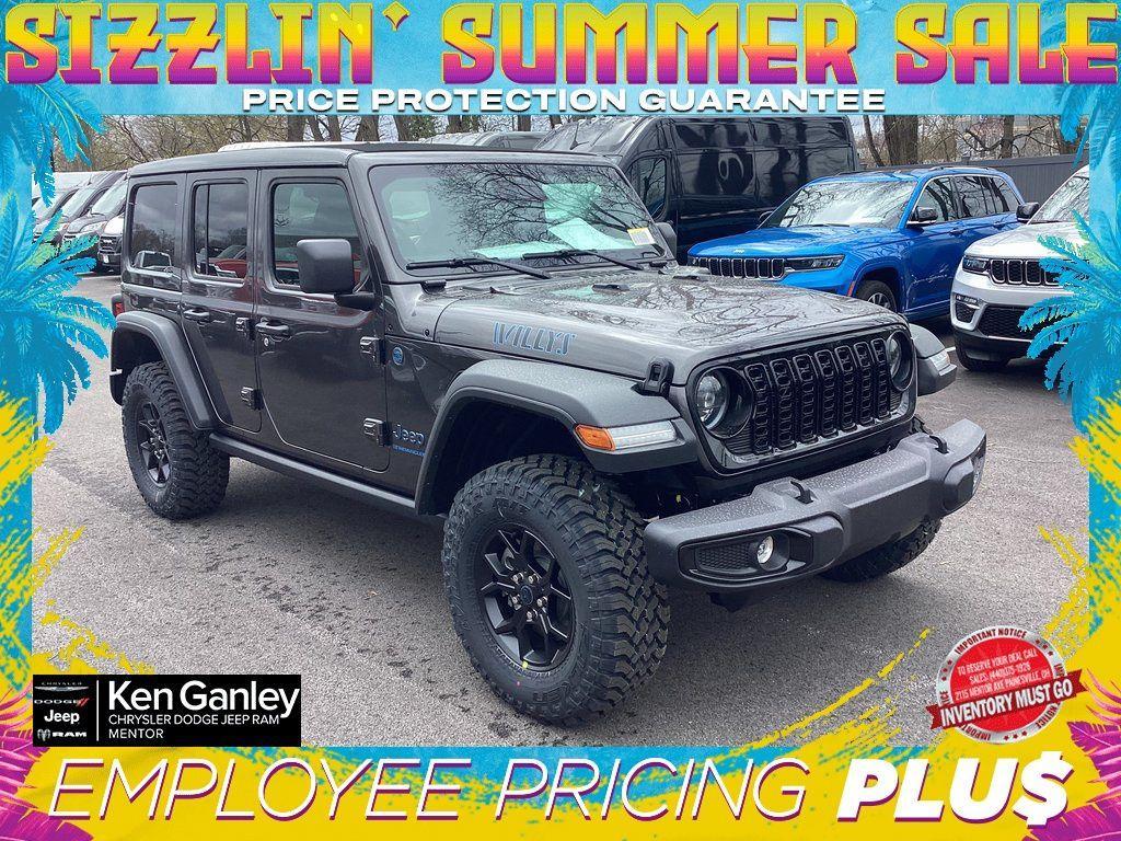 new 2025 Jeep Wrangler 4xe car, priced at $55,380