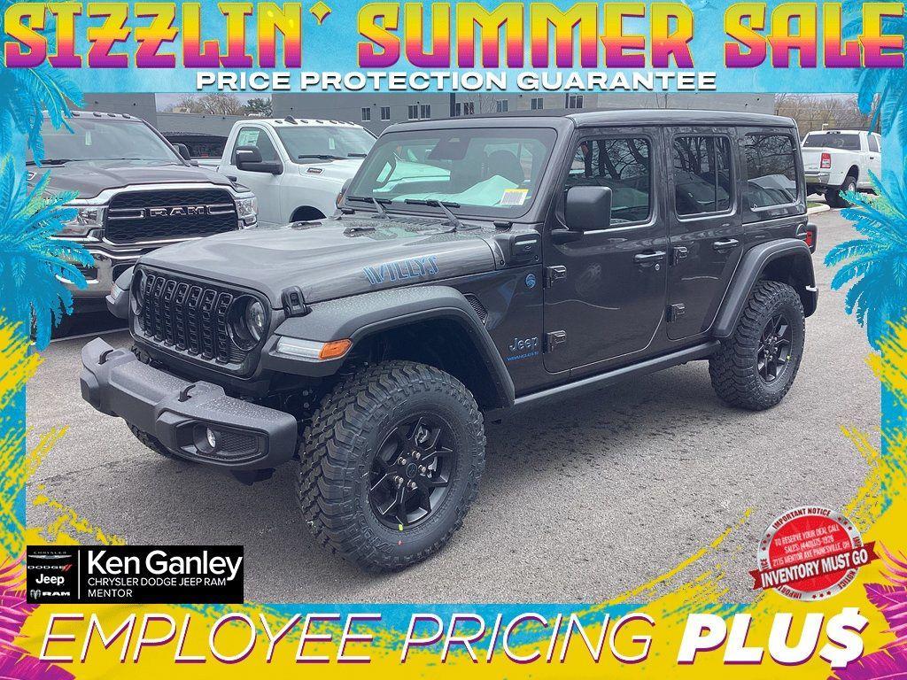 new 2025 Jeep Wrangler 4xe car, priced at $55,380