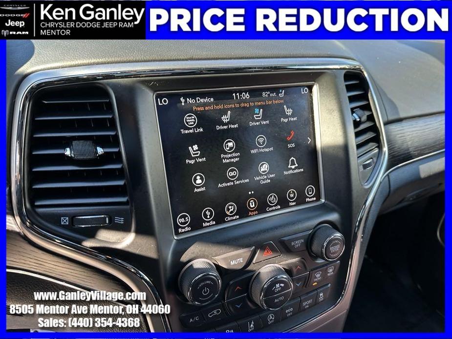 used 2018 Jeep Grand Cherokee car, priced at $18,250