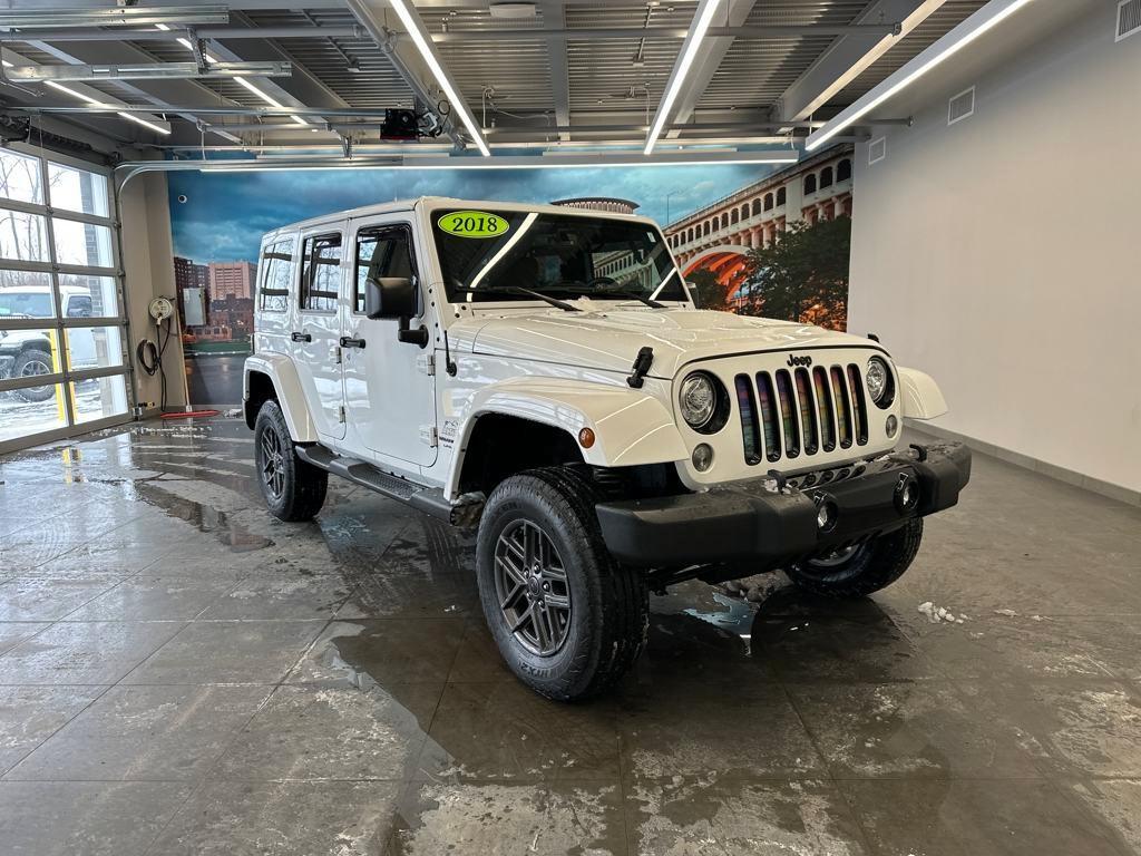 used 2018 Jeep Wrangler JK Unlimited car, priced at $23,900