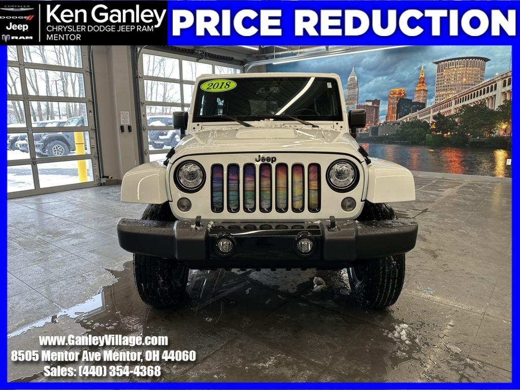 used 2018 Jeep Wrangler JK Unlimited car, priced at $23,900