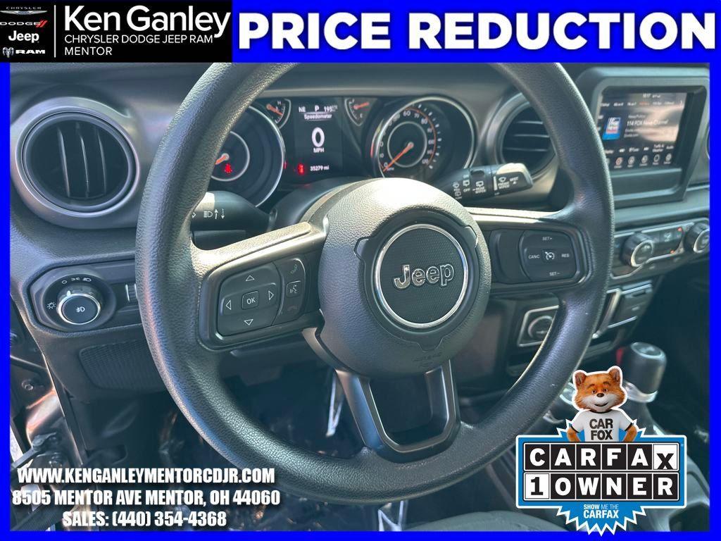 used 2022 Jeep Wrangler car, priced at $26,500