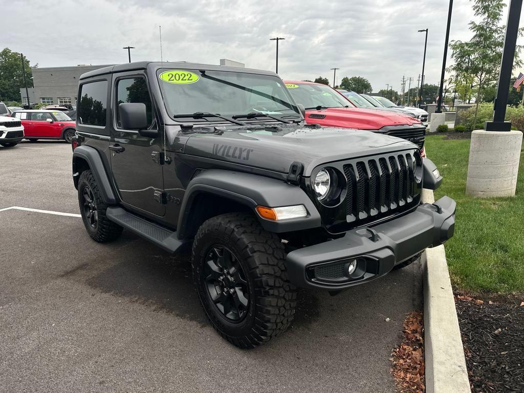 used 2022 Jeep Wrangler car, priced at $26,500