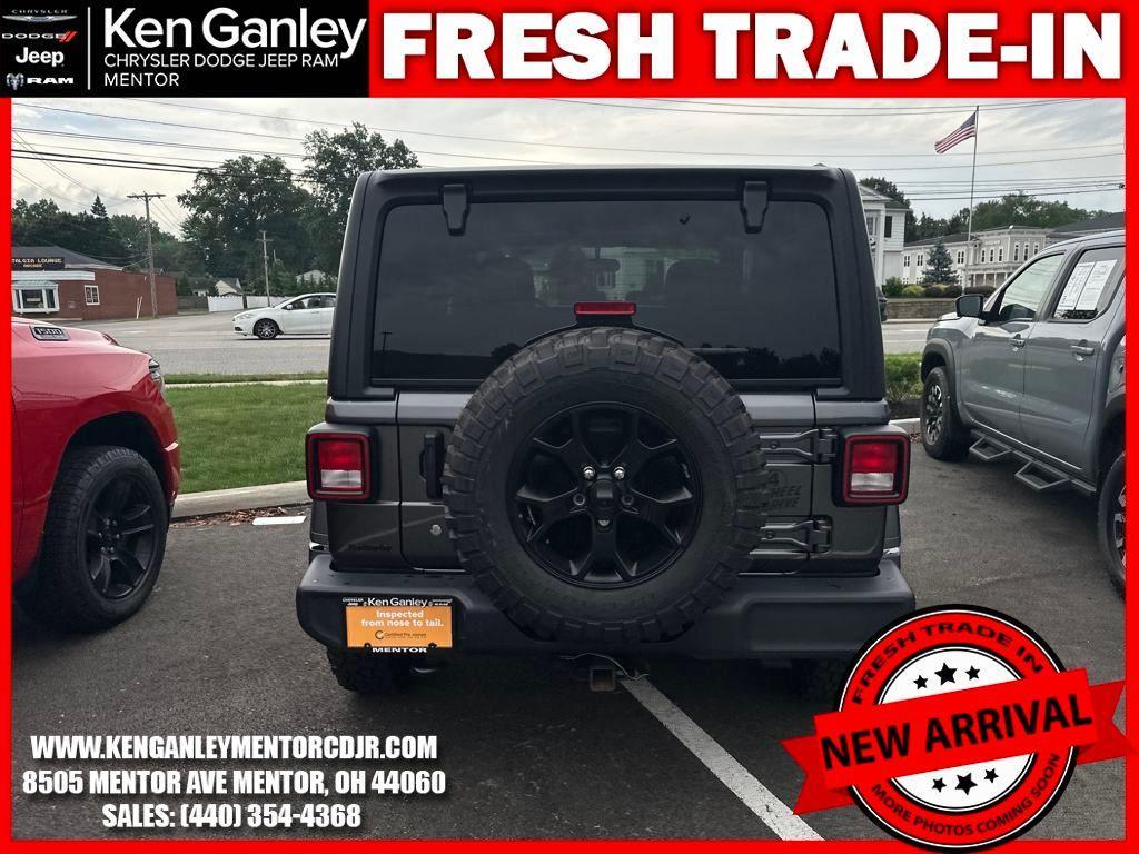 used 2022 Jeep Wrangler car, priced at $26,500