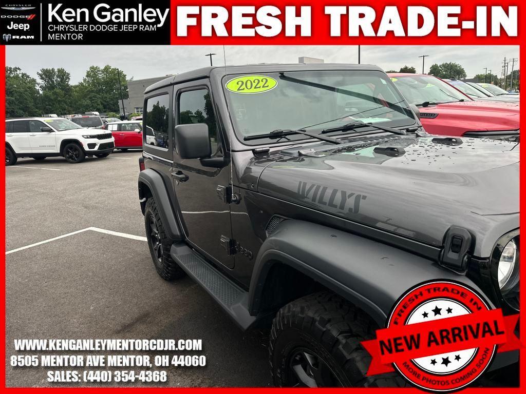 used 2022 Jeep Wrangler car, priced at $26,500