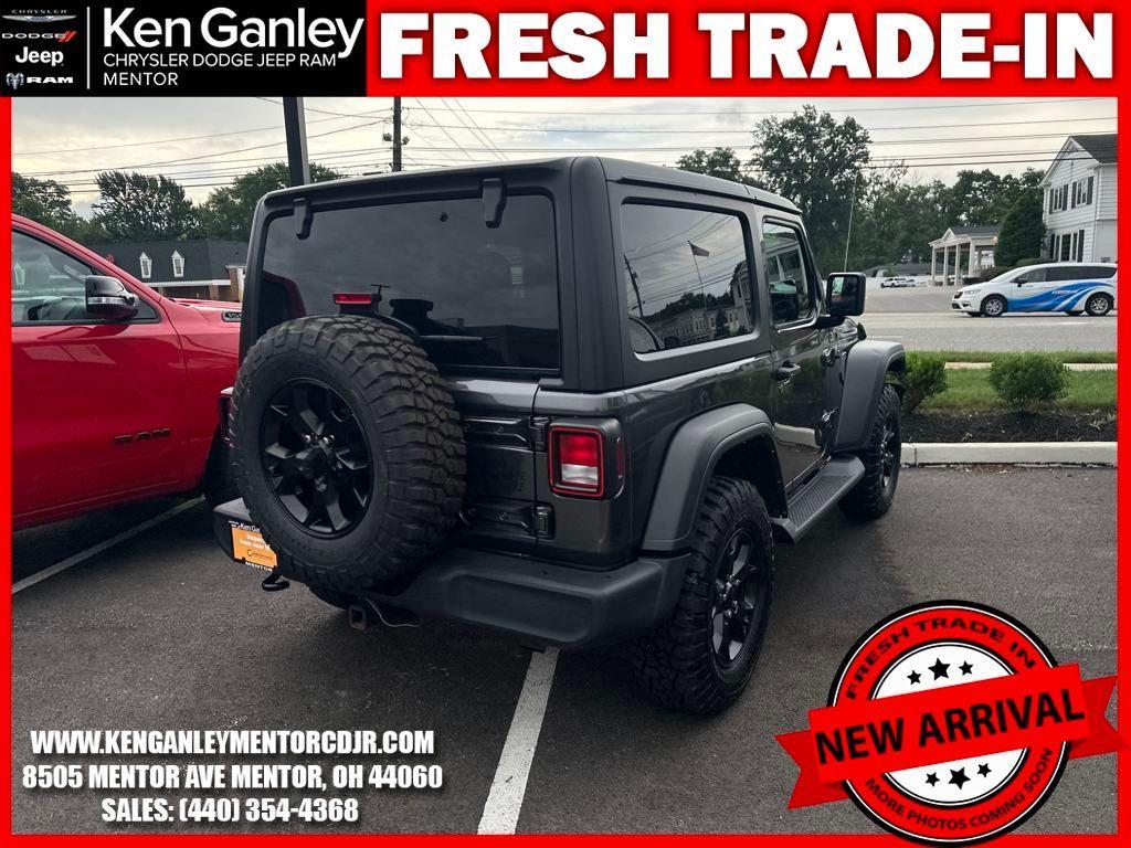 used 2022 Jeep Wrangler car, priced at $26,500
