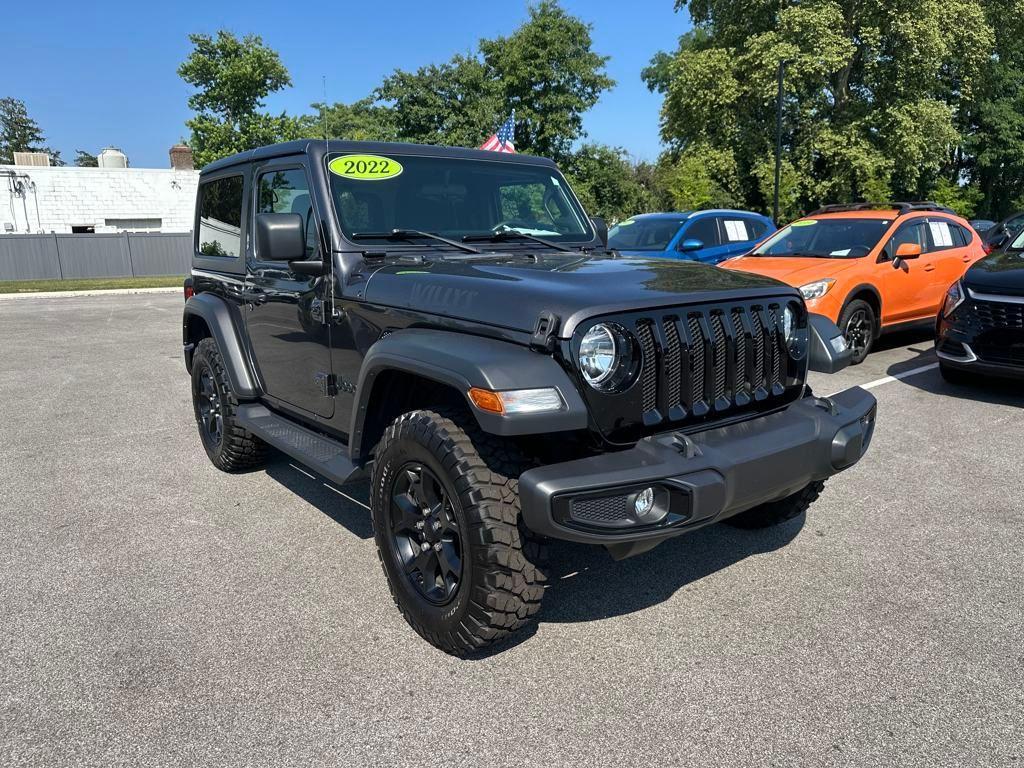 used 2022 Jeep Wrangler car, priced at $26,500