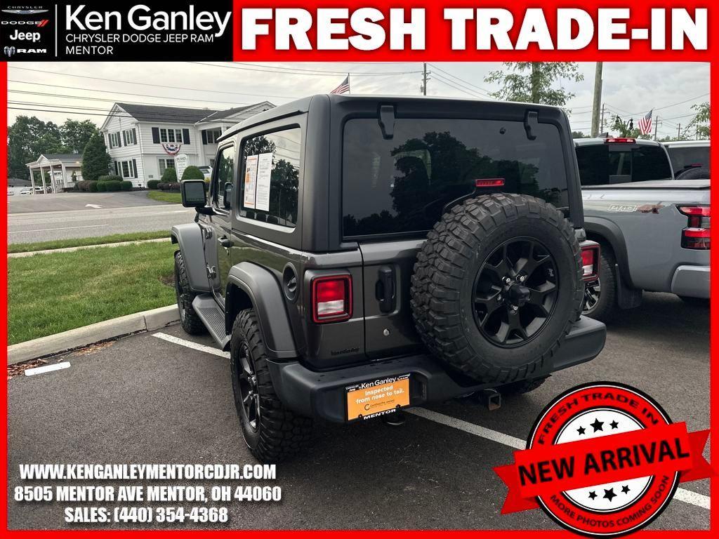 used 2022 Jeep Wrangler car, priced at $26,500