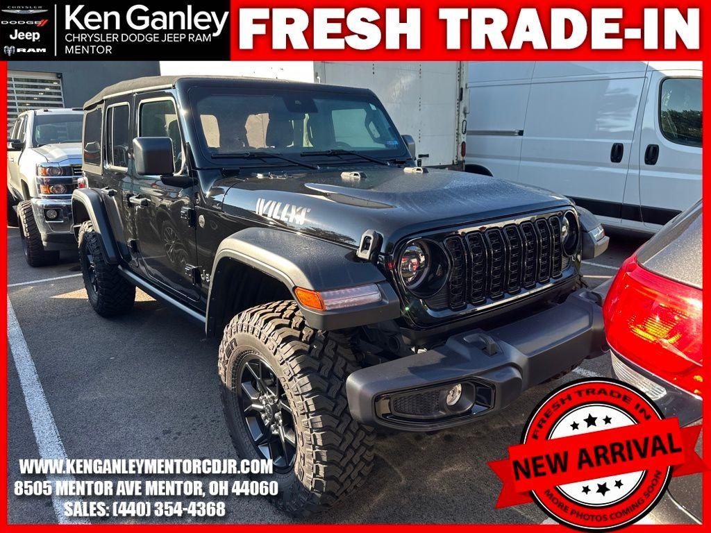 used 2024 Jeep Wrangler car, priced at $41,500