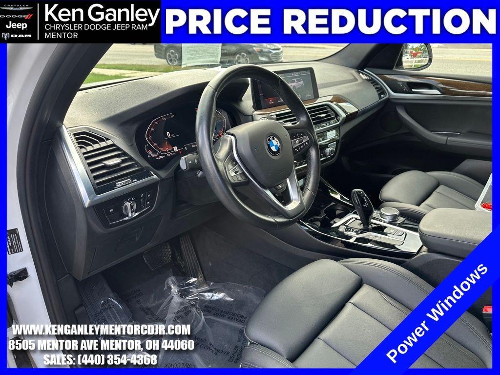 used 2021 BMW X3 car, priced at $28,400