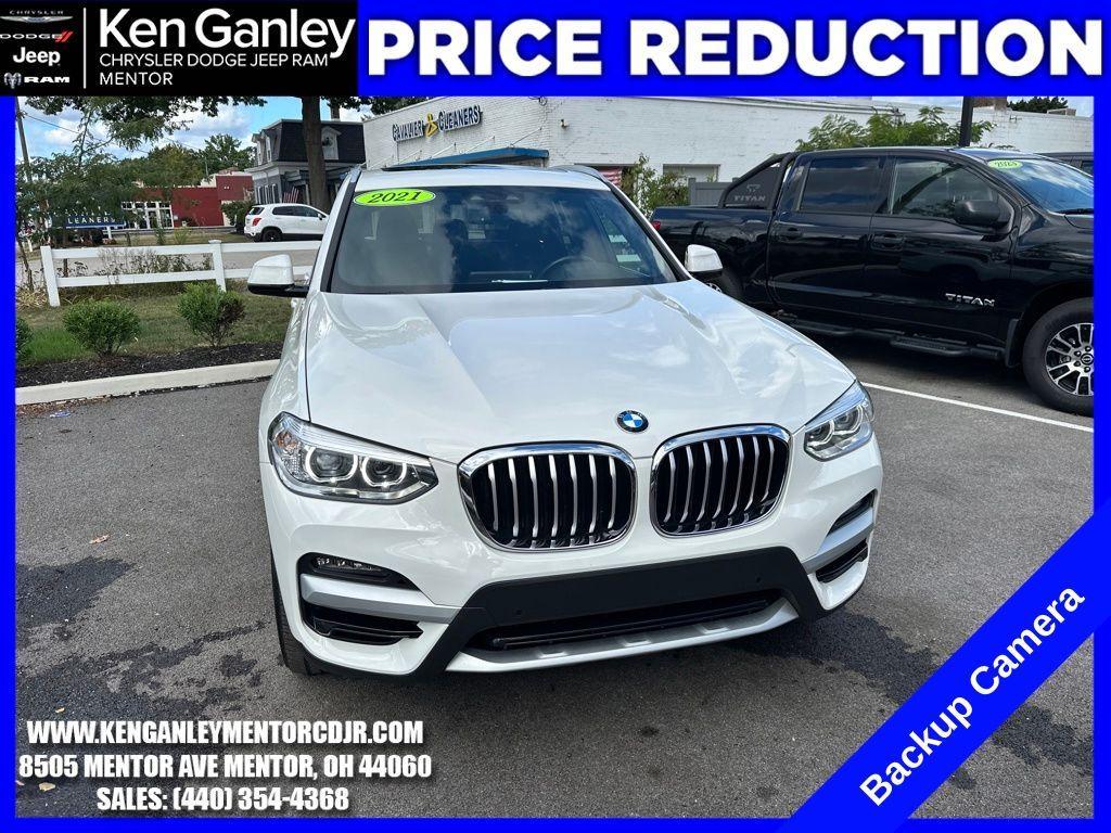 used 2021 BMW X3 car, priced at $28,400
