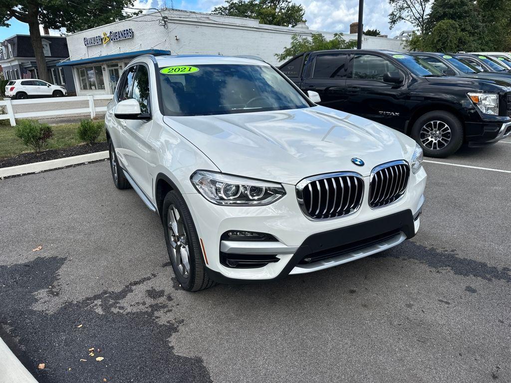 used 2021 BMW X3 car, priced at $28,400