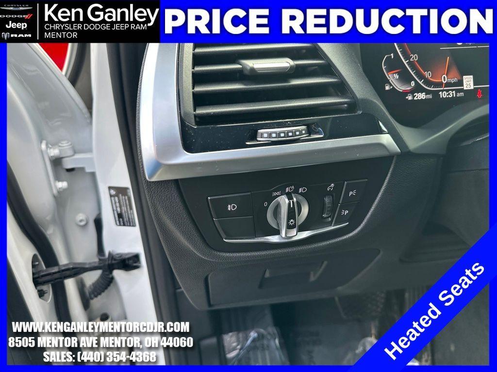 used 2021 BMW X3 car, priced at $28,400