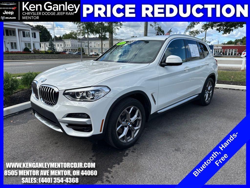 used 2021 BMW X3 car, priced at $28,400