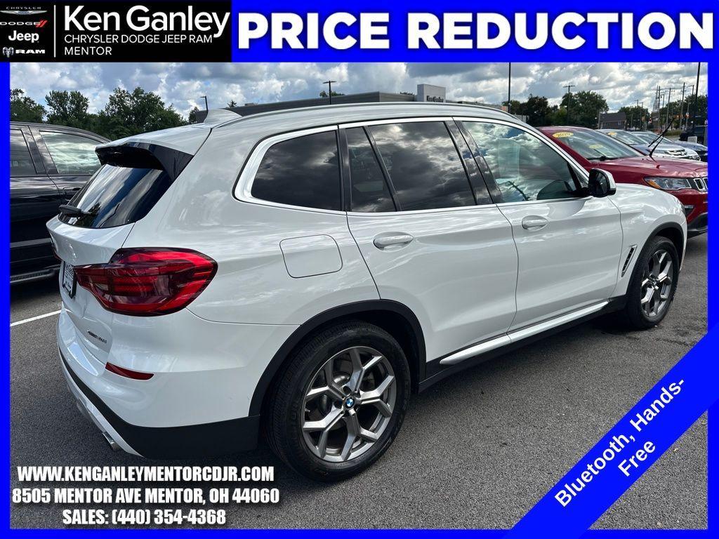 used 2021 BMW X3 car, priced at $28,400