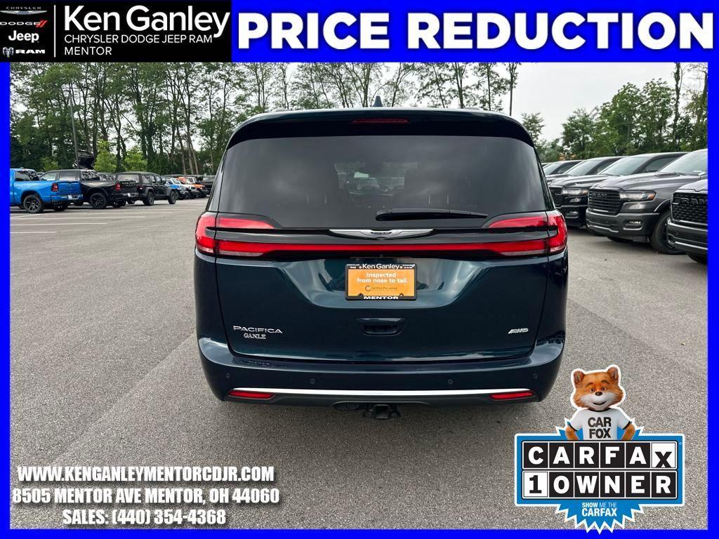 used 2022 Chrysler Pacifica car, priced at $33,900