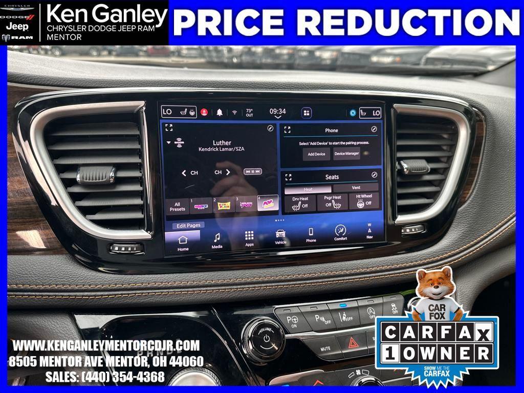 used 2022 Chrysler Pacifica car, priced at $33,900