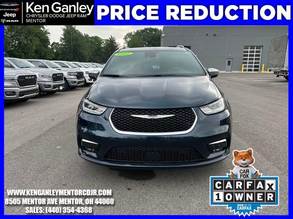 used 2022 Chrysler Pacifica car, priced at $33,900