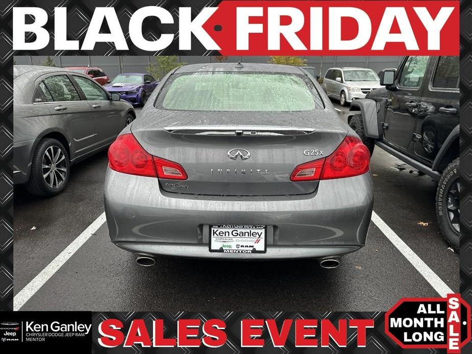 used 2012 INFINITI G25x car, priced at $12,150