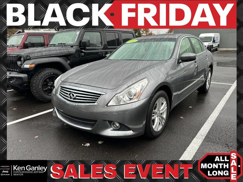 used 2012 INFINITI G25x car, priced at $12,150