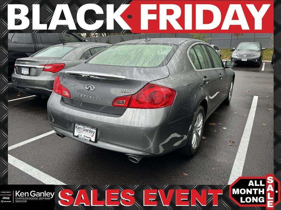 used 2012 INFINITI G25x car, priced at $12,150