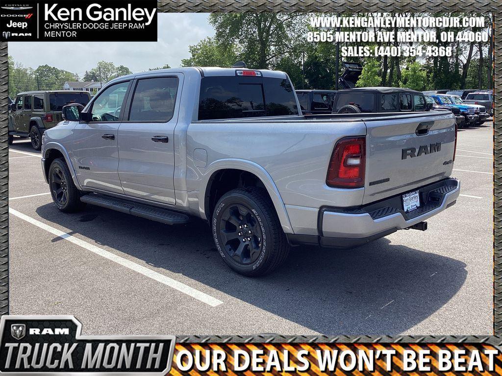 new 2025 Ram 1500 car, priced at $49,055