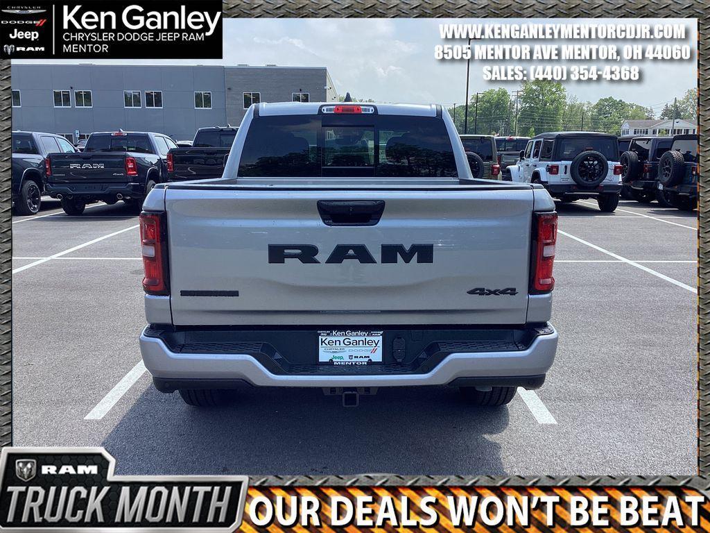 new 2025 Ram 1500 car, priced at $49,055